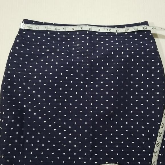 Loft polka dot‎ skirt size 2 NWT - Picture 6 of 7